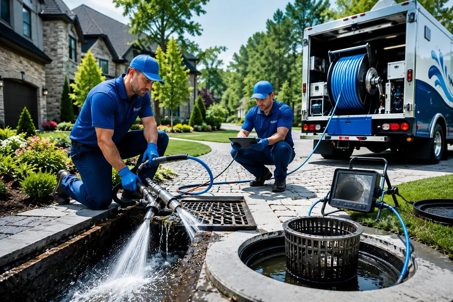 Local outdoor drain cleaning professionals in Divernon, IL